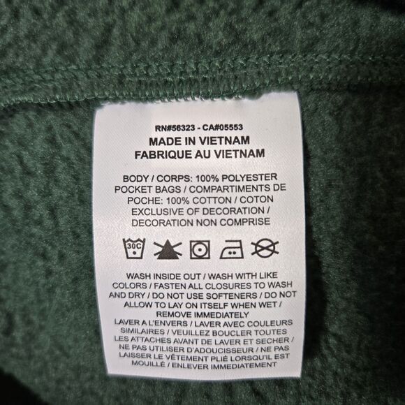 Nike Sportswear Club Mens Large Fleece Sherpa Green Zip Up Jacket FZ0888 323 L - Picture 7 of 7